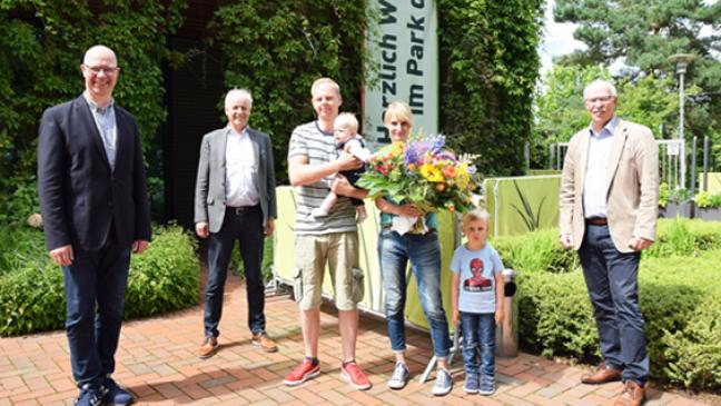 Überraschung beim Park-Besuch