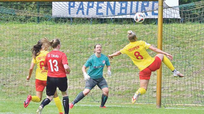 SV TiMoNo hält lange gut mit gegen Bundesliga-Absteiger