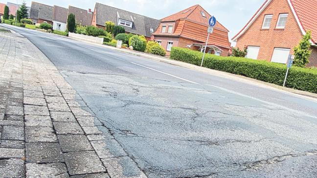 Ende einer Schlaglochpiste in Sicht