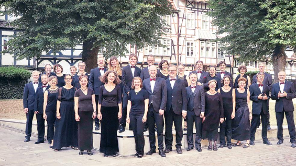 Am 28. Juli wird der Kammerchor TASK in der Georgskirche in Weener auftreten.  © Foto: Konopik