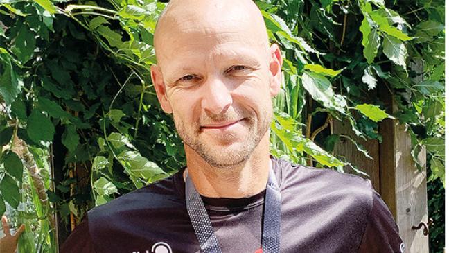 Auricher läuft Marathon mit Brandblase