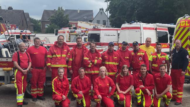 DLRG-Helfer aus Ostfriesland im Hochwassergebiet