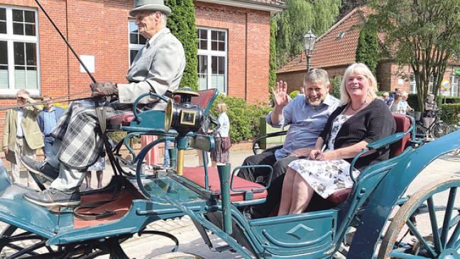 Mit der Kutsche in den Ruhestand