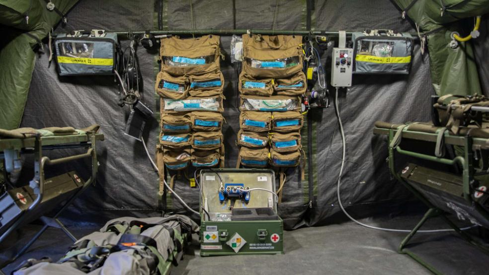 Eine Luftlanderettungsstation der Bundeswehr. © Symbolfoto: Michael Laymann (Bundeswehr)