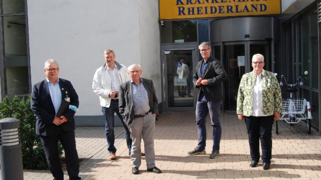 Das Krankenhaus wird auch Reha-Klinik