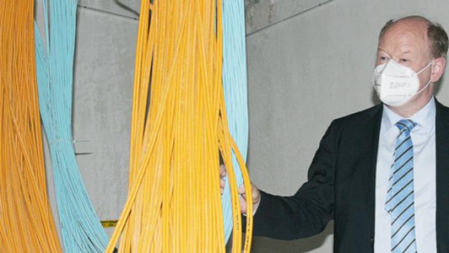 Finanzminister Hilbers zu Besuch bei der ABW