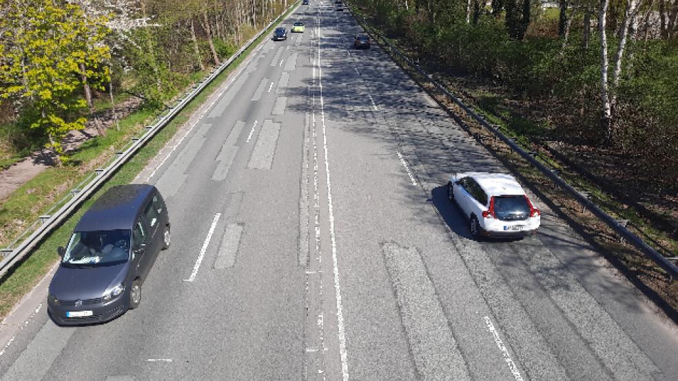 Wann der Stadtring in Leer gesperrt wird, steht immer noch nicht genau fest.  © RZ-Archiv