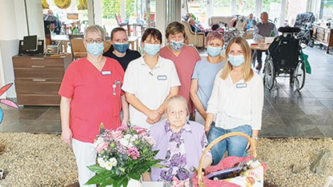 Ruth Weikert feierte in Jemgum ihren 101. Geburtstag