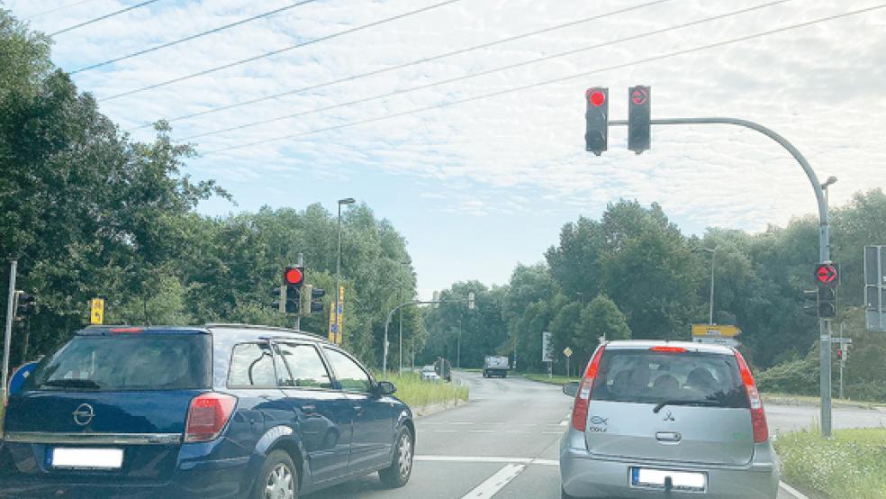 Die Sanierungsarbeiten auf dem Stadtring in Leer beginnen am Montag, und zwar zwischen der Überführung Ubbo-Emmius-Straße/Deichstraße und der Überführung Augustenstraße.<br />  © Foto: Boelmann