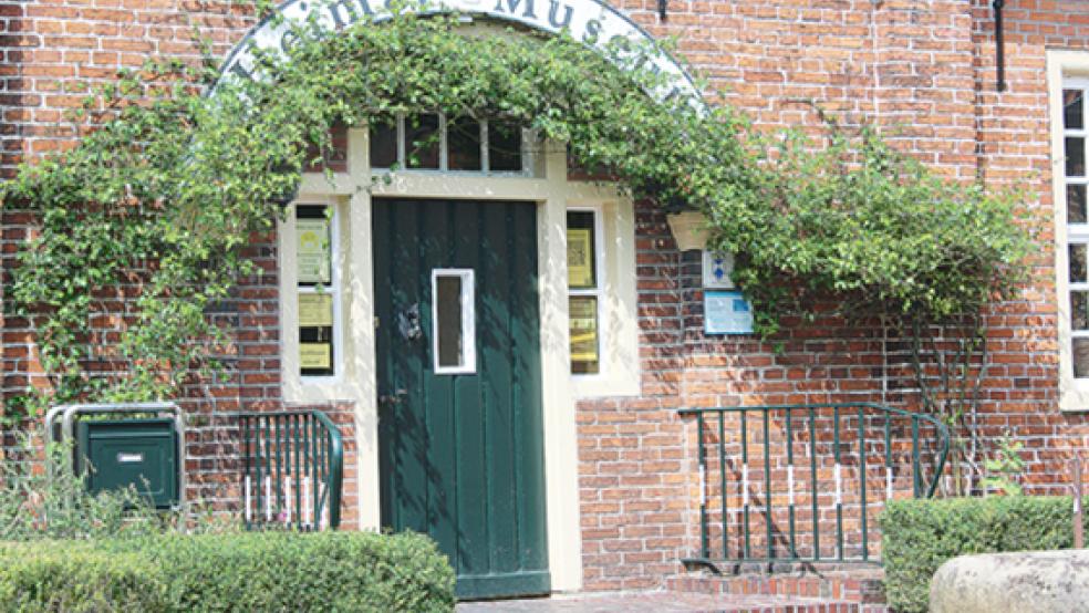 Das Heimatmuseum in Weener wird in diesem Jahr als Wahllokal genutzt. In der Weeneraner Sparkasse war keine corona-gerechte Wahl möglich.  © Foto: Berents