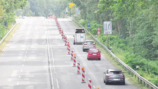 Stadtring-Baustelle eingerichtet