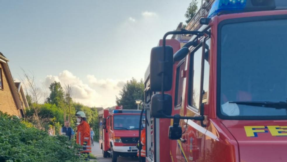Die Feuerwehr auf Baltrum war gestern Abend im Einsatz, ein vergessener Kopftopf brannte in der Küche einer Wohnung. © Feuerwehr / Daniel Buss