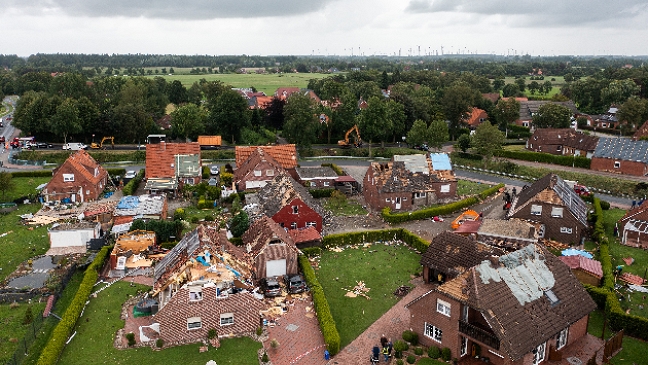 Tornado-Schaden von Dutzenden Millionen Euro