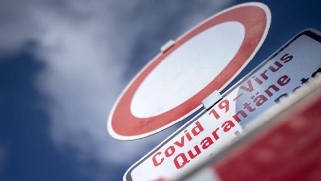 Geldbuße für Quarantäne-Brecher 