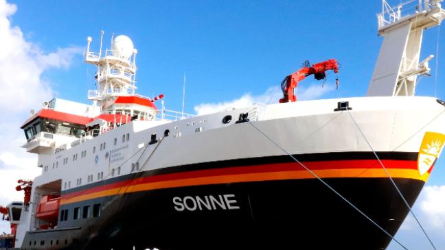 Forschungsreise mit »Sonne«