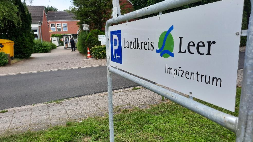 Die Impf-Aktion findet im Impfzentrum des Landkreises Leer in Hesel statt. Dieses ist noch bis zum 24. September geöffnet, dann wird es gesschlossen. © Foto: Szyska