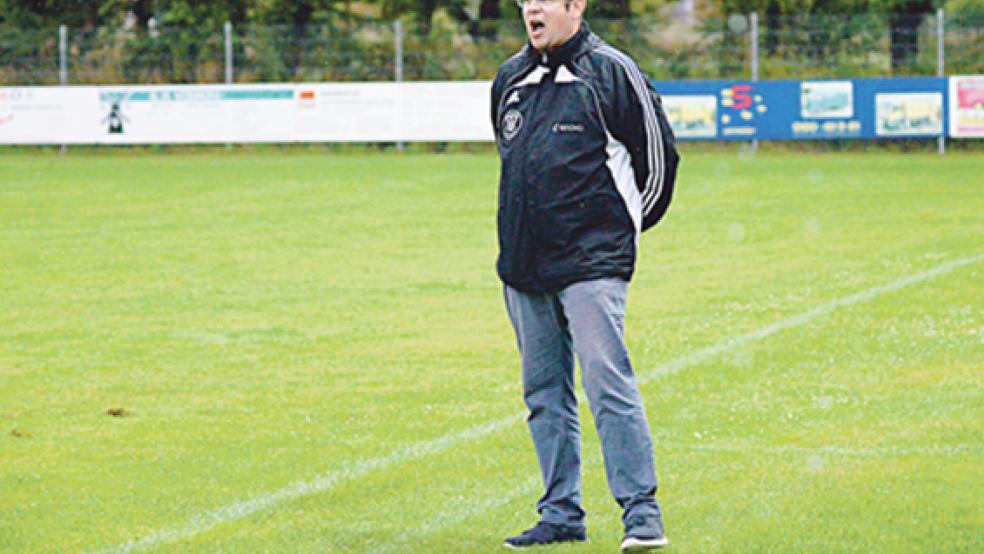 TV-Trainer Matthias Schmidt hätte nichts dagegen, wenn sein Team einmal wöchentlich ein Fußballspiel hat.  © Foto: Born