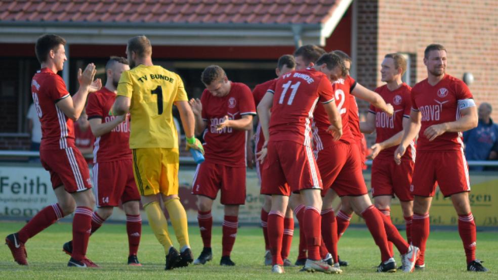 Der TV Bunde ist nun neuer Spitzenreiter der Bezirksliga. © Born 