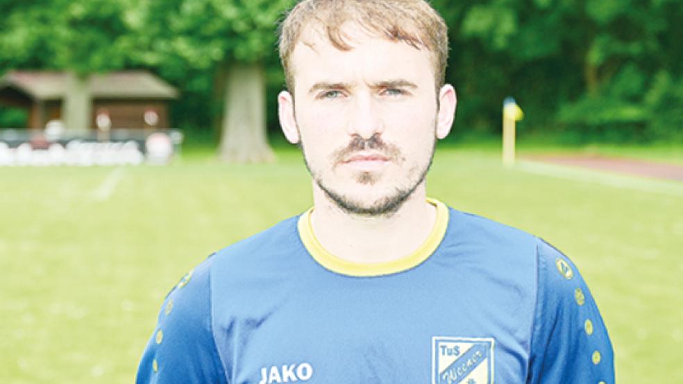 Denis Zeqollari erzielte das 2:0 für Weener.  © Foto: Bruins