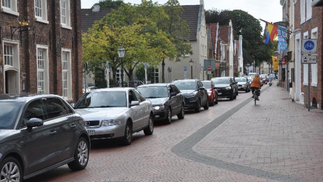 Stau in der Altstadt