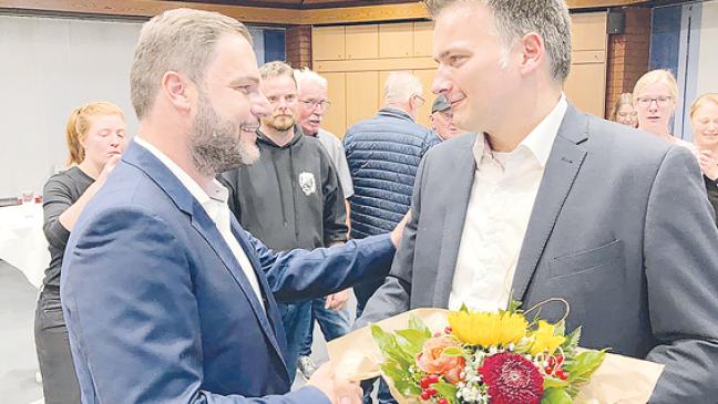 Sozialdemokraten in Feierlaune