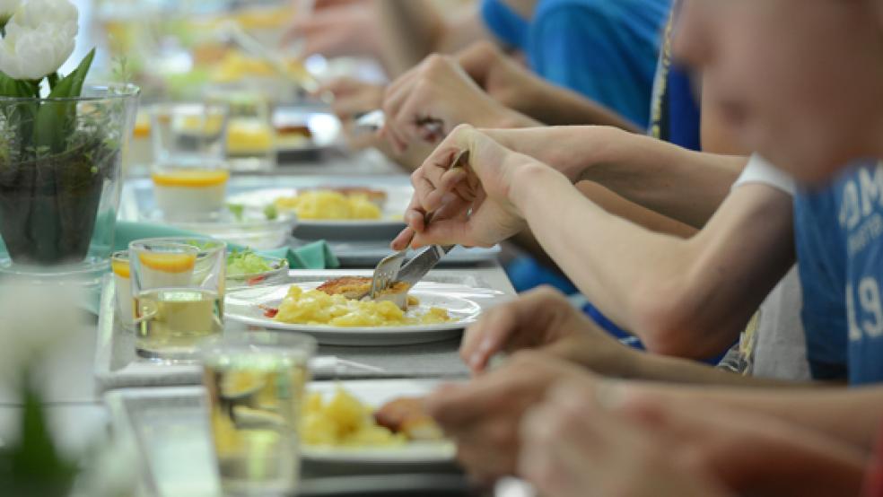 Im kommenden Jahr wird auch die Grundschule Möhlenwarf ihre Mensa in Betrieb nehmen und dann als Offene Ganztagsgsgrundschule geführt werden.  © Foto: dpa