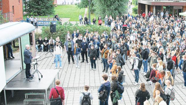 Studierende starten wieder in Präsenz
