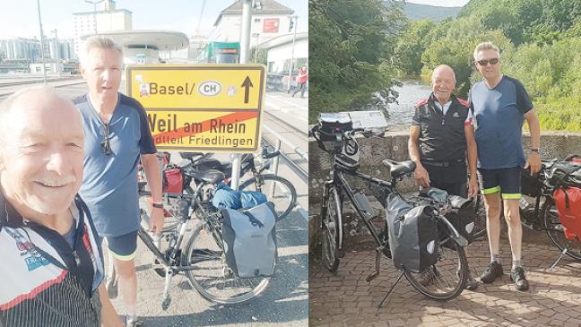 Verrückt genug für Radtour quer durchs Land