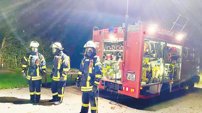 Feuerwehr Holthusen übt Rettung von Menschen