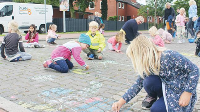 Kinder »erobern« die Straßen