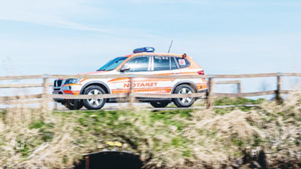 Im ersten Halbjahr waren die Notärzte vom Rettungsdienst im Leeraner Kreisgebiet insgesamt 7789 Mal im Einsatz.  © Foto: DRK