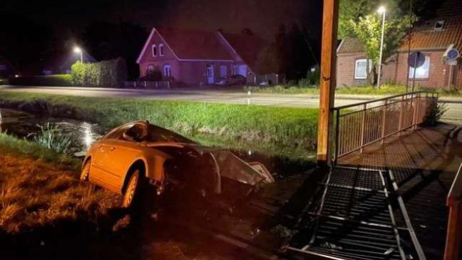 Mit über zwei Promille verungückt