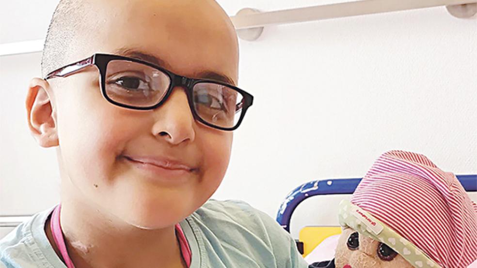 Amilia aus Leer benötigt dringend eine Stammzellenspende.  © Foto: DKMS
