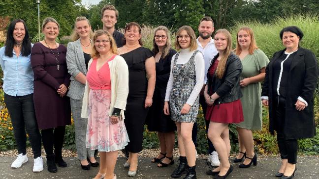 Im ehemaligen Bahnhof die beruflichen Weichen gestellt