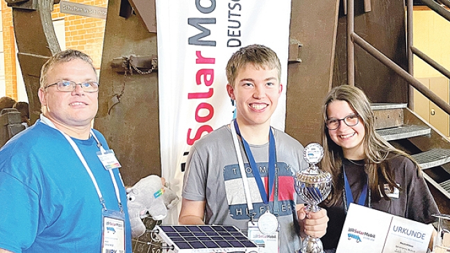 Schüler erfolgreich bei Solar-Rallye