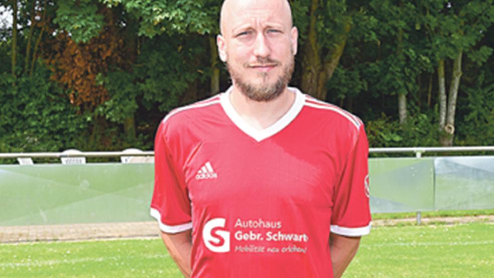 Klaas Tielemann erzielte beide Tore für Jemgum II.  © Foto: Bruins