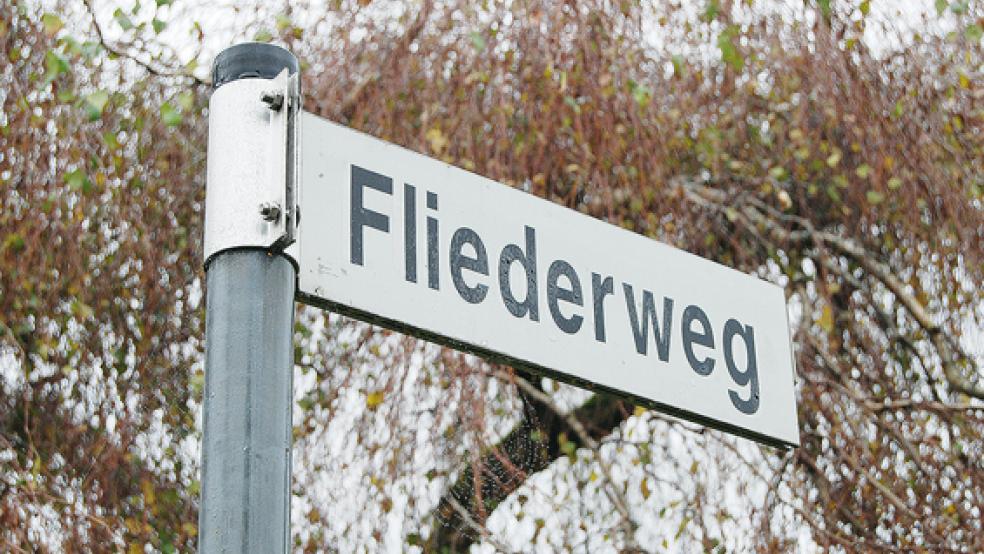 Vom Fliederweg aus in östliche Richtung - in diesem Bereich soll ein Neubaugebiet entstehen.  © Hoegen