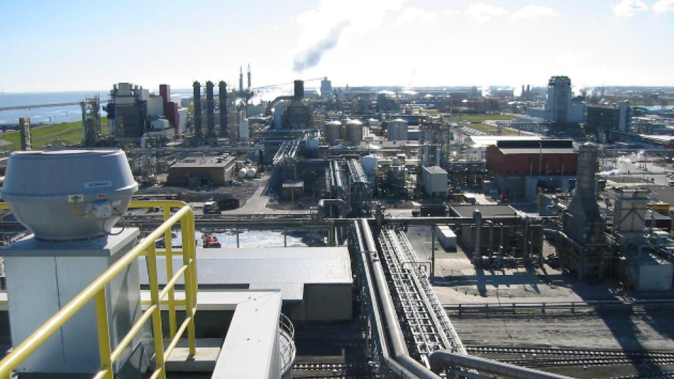 Die neue Fabrik soll im sogenannten Chemie-Park an der Emsmündung bei Delfzijl entstehen. © Foto: Chemie-Park Delfzijl