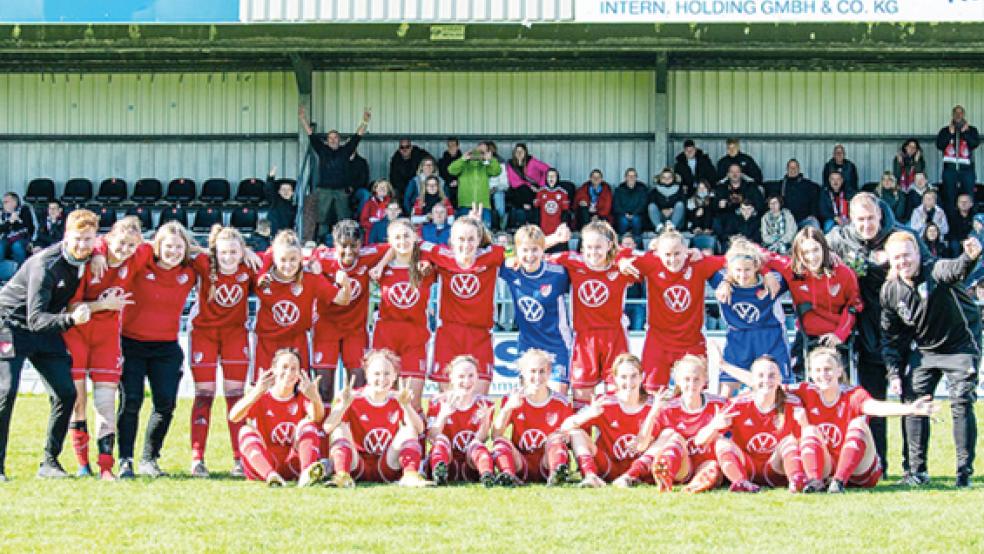 Die B-Juniorinnen der SpVg Aurich spielen bislang eine starke Saison in der Bundesliga Nord/Nordost.  © Foto: SpVg Aurich