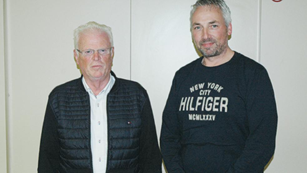 Stabübergabe: Dieter Gottwald (links) mit seinem Nachfolger Marco Knevel.  © Foto: Abbas