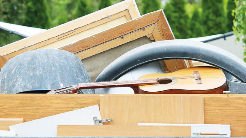 Die Zahl der Abholungen von Sperrmüll im Landkreis Leer ist stark eingebrochen.  © Foto: pixabay