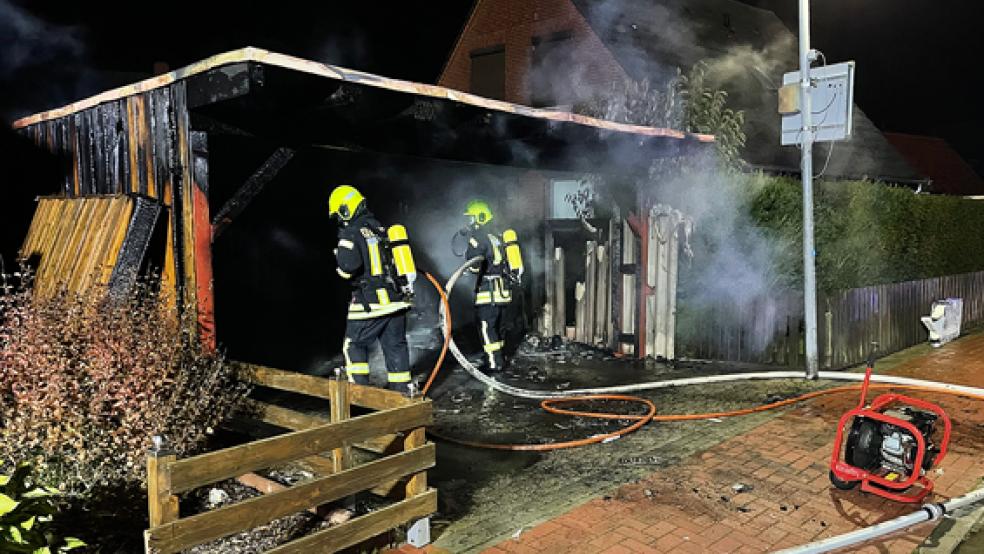  © Foto: Redenius/Feuerwehr Brookmerland