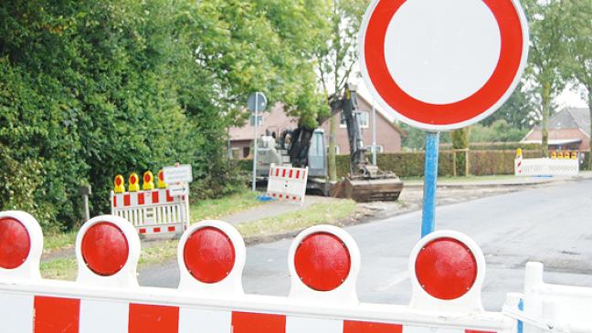 Vollsperrung ist zwingend