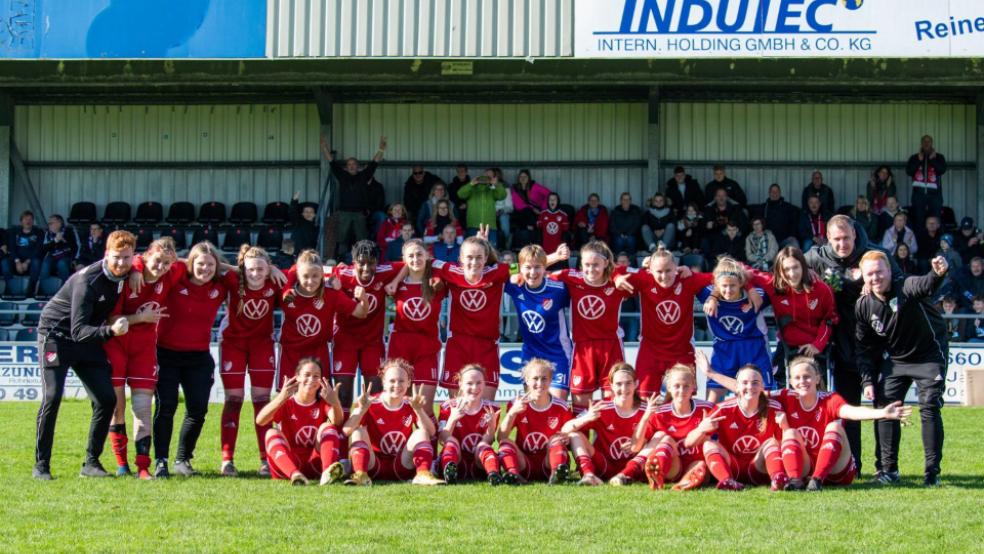 Die B-Juniorinnen der SpVg Aurich haben erneut gewonnen und stehen in der Bundesliga gut da. © SpVg Aurich