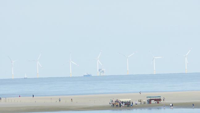 200 Meter-Rotoren in der Nordsee