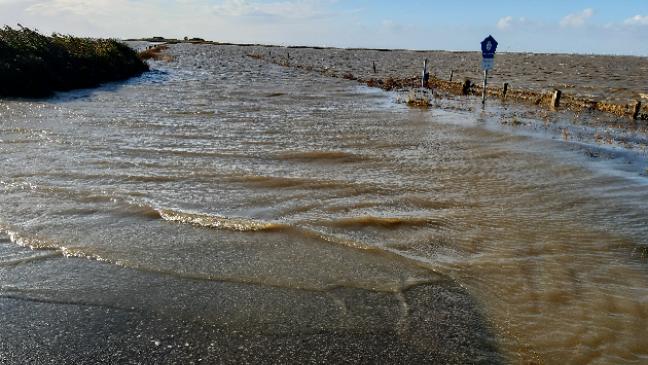 Land unter in Dyksterhusen