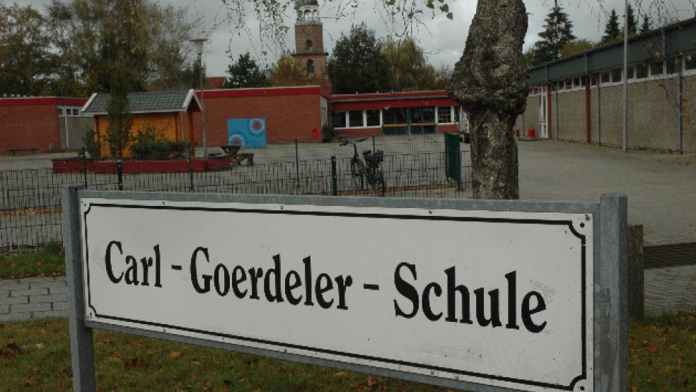 Die Carl-Goerdeler-Schule in Jemgum wurde von Einbrechern heimgesucht. © Archivfoto: Szyska
