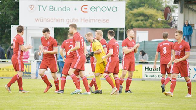 Bunde vor Borssum mit gutem Halbzeitfazit