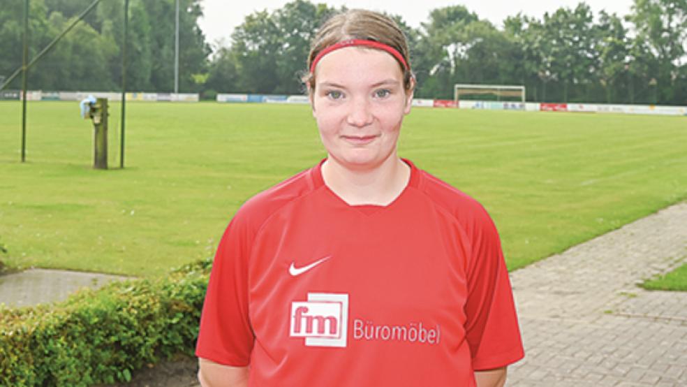 Annika Hüncke hatte kurz vor dem Abpfiff den Ausgleich auf dem Fuß.  © Foto: Bruins