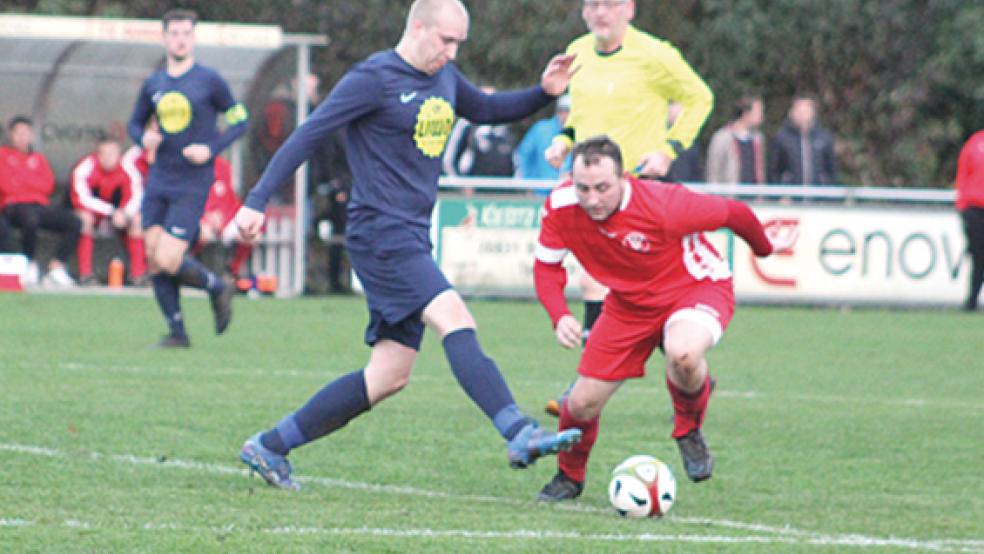 Daniel Gidion war beim 5:2-Sieg gegen Fresena Ihren einer der besten im Team von Trainer Albert Penning.  © Foto: Berents